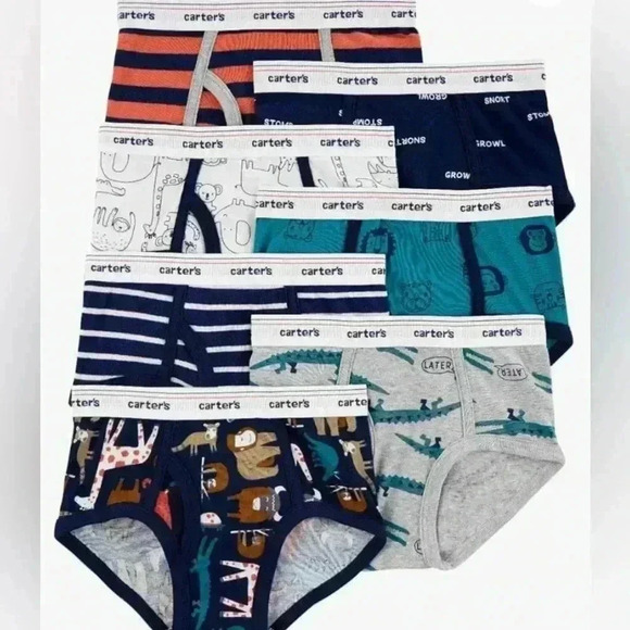 Carter's boys Briefs Size 6/7 - Picture 1 of 6
